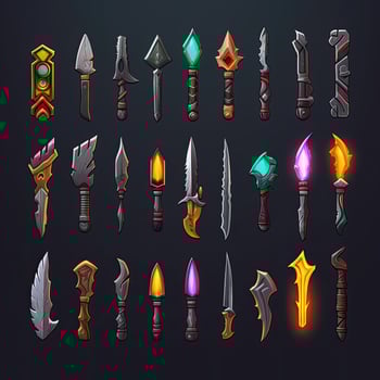 hunting knife weapon game photo