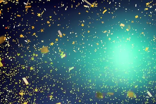 colorful confetti fancy background photo