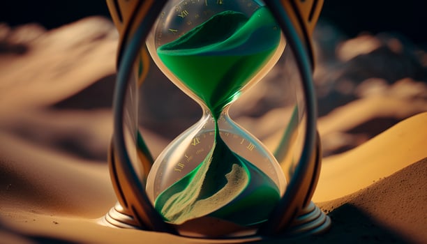 Cosmic Hourglass Portal to the Unknown photo