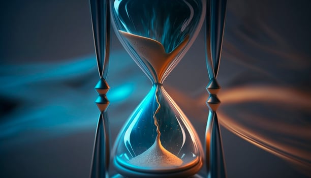Cosmic Hourglass Portal to the Unknown photo