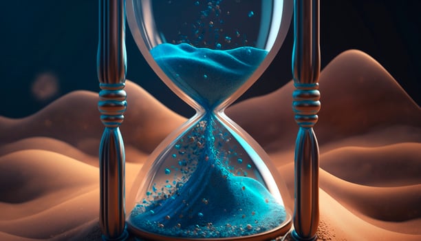 Cosmic Hourglass Portal to the Unknown photo