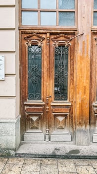 old and vintage doors background photo