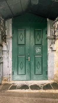 old and vintage doors background photo