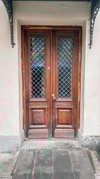 old and vintage doors background photo