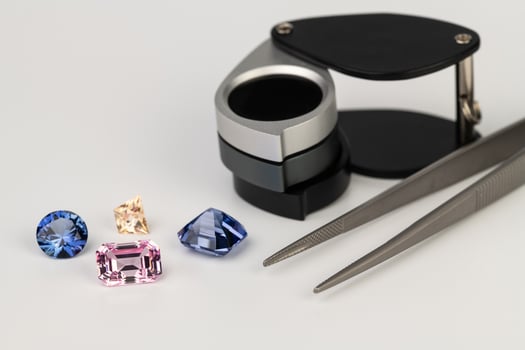 The Precious Colored Sapphire Gemstones photo