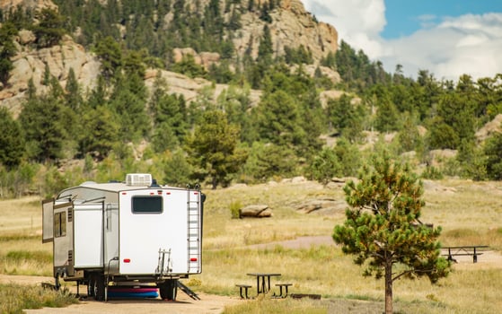 Fifth Wheel Travel Trailer Road Trip in Colorado photo