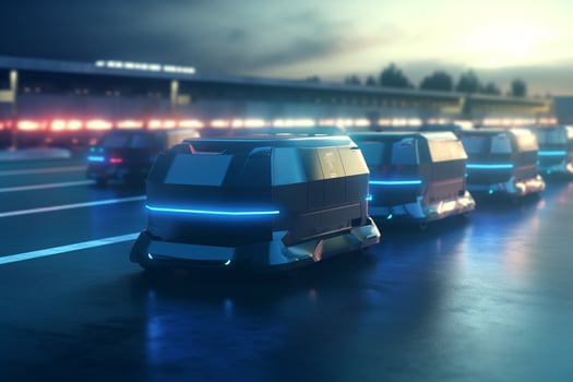 Intelligent Trucking The Future of Road Transport Through AI Control photo