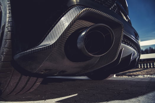 Sports Exhaust System Car Muffler photo