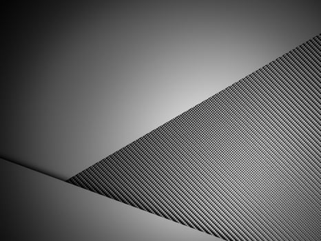 Abstract gradient metal background dark with carbon fiber texture photo