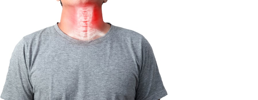 Neck bone cervical spondylosis inflammation of the cervical spine photo