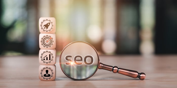 SEO concept ,analysis of market data graphs and charts ,Optimization Analyzer ,website search engine ranking social media according to the results analysis data ,Marketing strategies photo