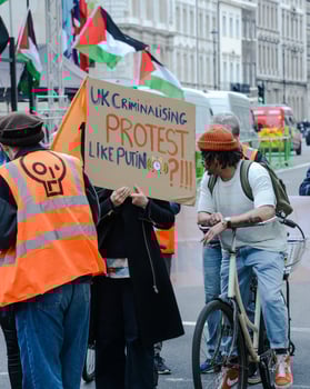 Just.StopOil Slow March, London 13th May 2023 photo