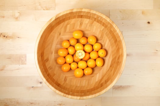 Kumquat ripe juicy photo