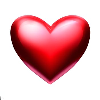 valentine's big red heart lover photo