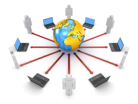 Global Communications Concept photo