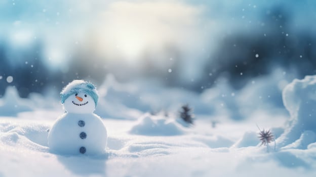 Beautiful hello winter background. Illustration photo