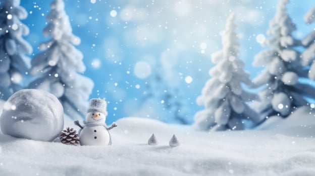 Beautiful hello winter background. Illustration photo