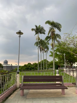 natural garden tangga putrajaya steps in malaysia photo