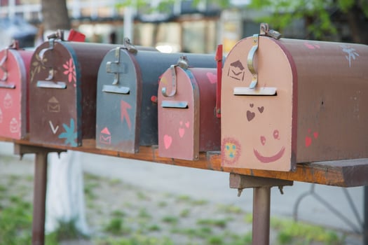 Original post boxes photo