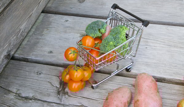 Vegetables from a supermarket photo
