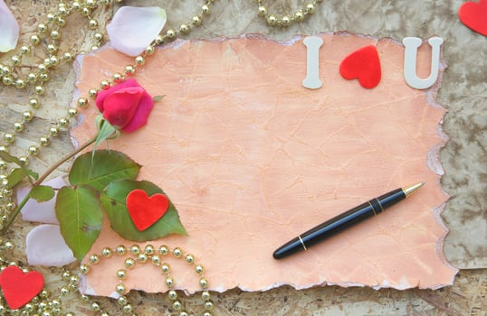 Valentine's Day background photo