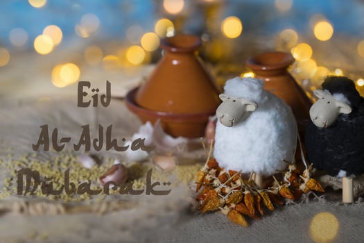 Eid al-Adha Mubarak - Happy Festival of Sacrifice photo