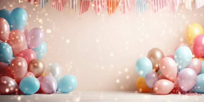 Birthday background. Illustration photo