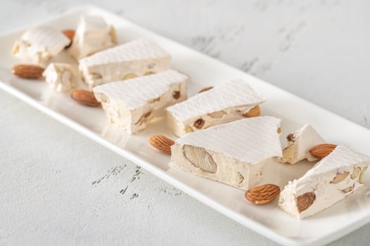 Turron -  European nougat confection photo