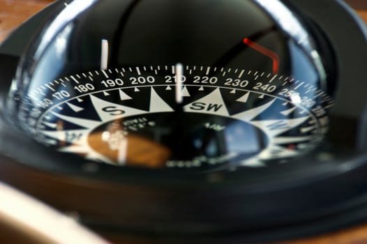 Close up of Big Compass photo