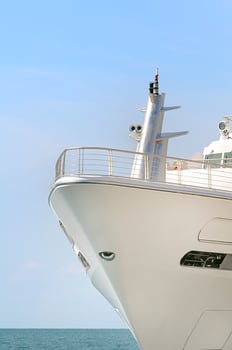 White Boat Bow photo