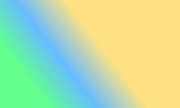 simple green, blue and yellow gradient color illustration background very cool photo