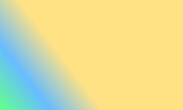 simple green, blue and yellow gradient color illustration background very cool photo
