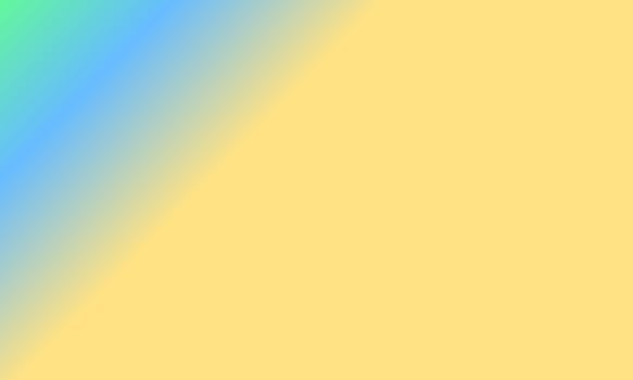 simple green, blue and yellow gradient color illustration background very cool photo