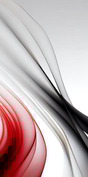 Abstract Red And Gray Smooth Waves Motion Background. photo