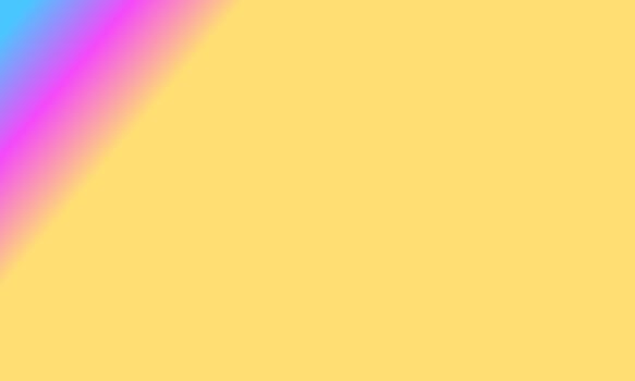 Design simple pink,blue and yellow gradient color illustration background very cool photo