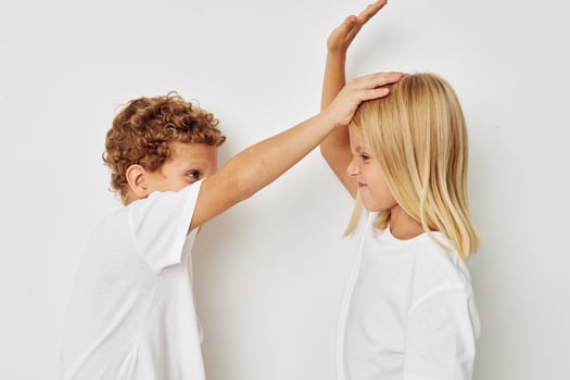 Cute stylish children Friendship posing together Lifestyle unaltered photo