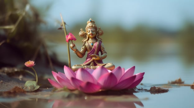maa lakshmi aesthetic photo