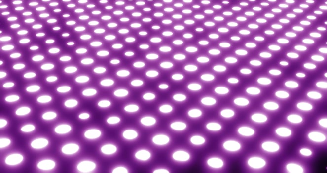 Abstract background of purple flashing dots photo