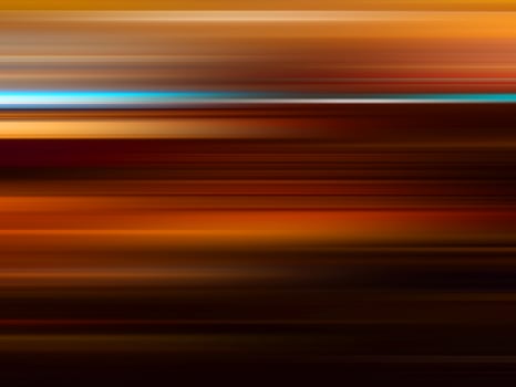 Abstract red light speed line in dark background. City light trails blur. photo