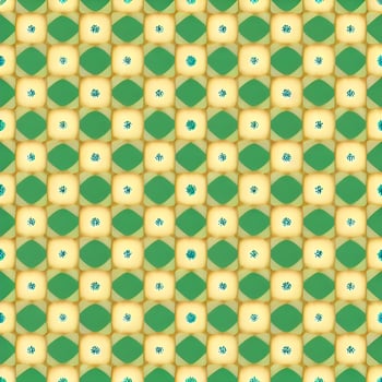 yellow and green vintage abstract pattern photo