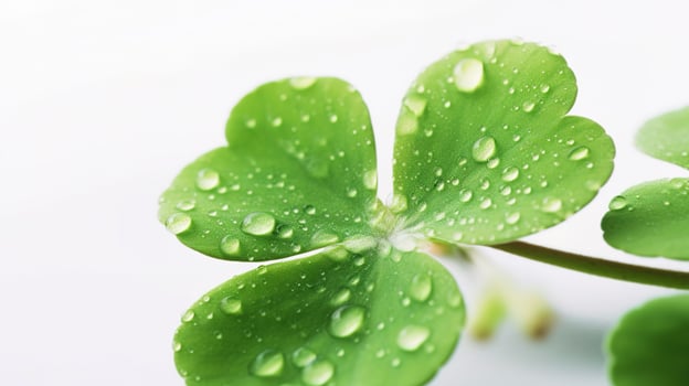 Set of green leaf icons. Green color. Leafs green color icon logo. Leaves on white background. Ecology, generate ai photo