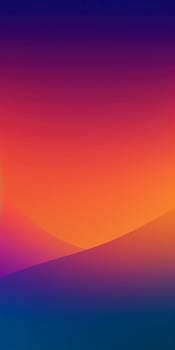 two tone orange and purple and blue gradient, beautiful, simple , smooth, generate ai photo