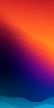 two tone orange and purple and blue gradient, beautiful, simple , smooth, generate ai photo