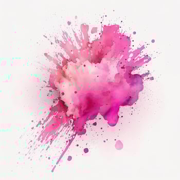 Abstract hand drawn watercolor background vector illustration grunge texture for cards and flyers design, generate ai photo