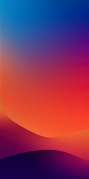 two tone orange and purple and blue gradient, beautiful, simple , smooth, generate ai photo