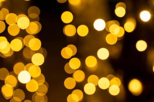 Abstract background of Christmas lights, Christmas illumination photo