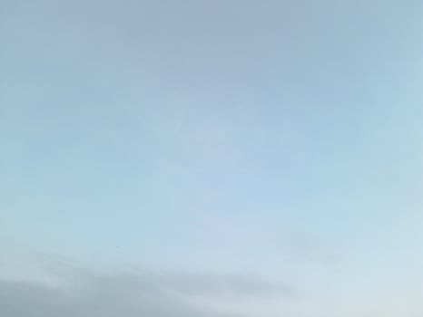 Sunrise in the morning with sky and clouds drone view photo