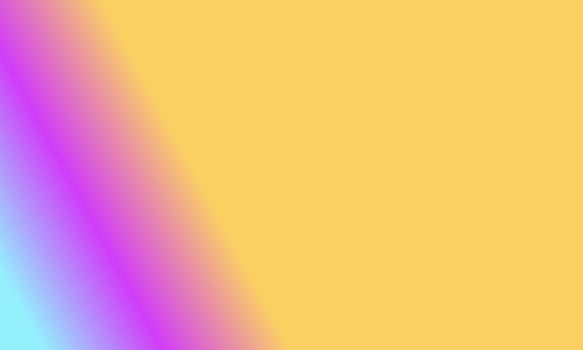 Design simple blue,purple and yellow gradient color illustration background photo