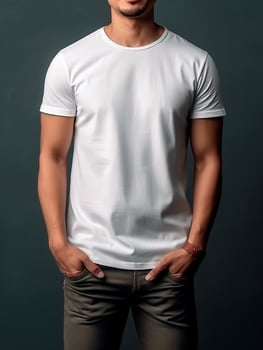 White Blank T-shirt Photo