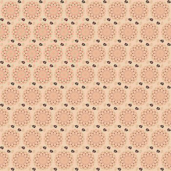 Nature Seamless Pattern Garden Floral Background Damask Art photo